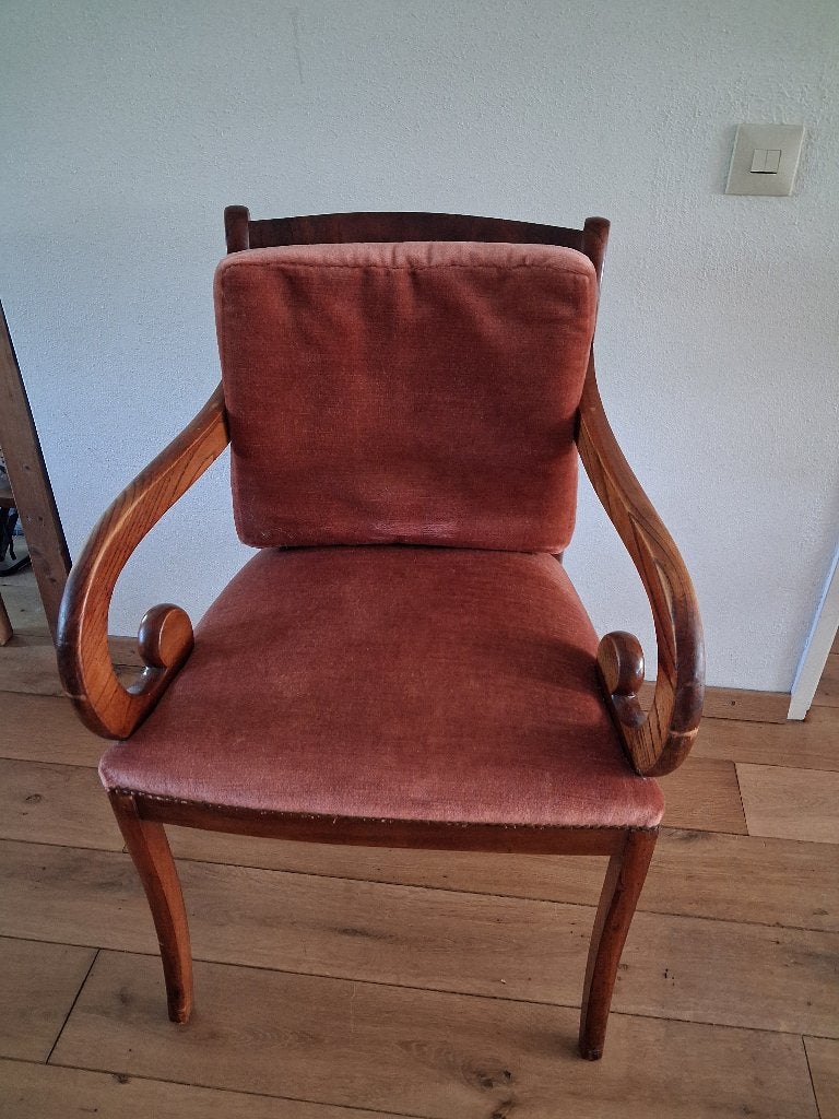 Victoriaans stoeltje, Antiek en Kunst, Antiek | Meubels | Stoelen en Banken, Ophalen
