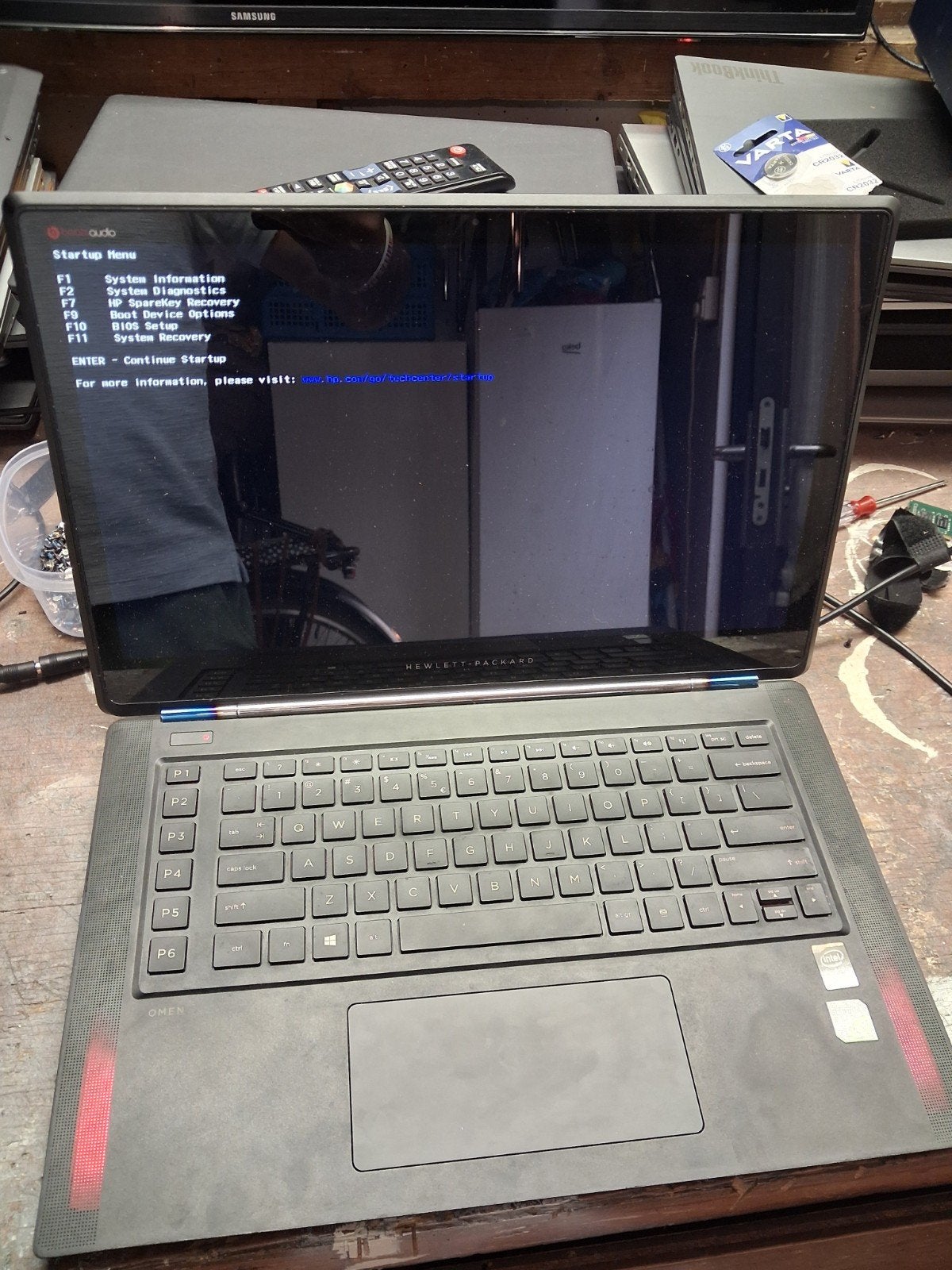Onderdelen HP Omen Notebook 15 - Gaming Laptop i7-4710HQ GTX, Gebruikt, Met videokaart, 2 tot 3 Ghz, Onbekend