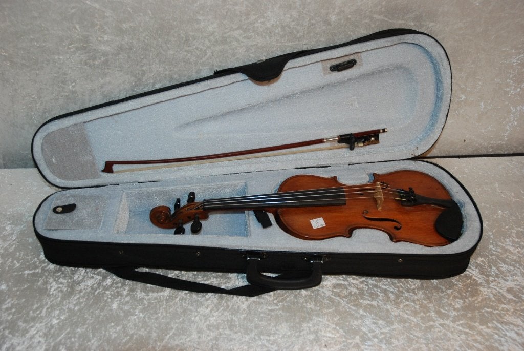 Viool 3/4 met koffer en strijkstok  <26260974>, Muziek en Instrumenten, Instrumenten | Onderdelen, Gebruikt, ., Drums of Percussie