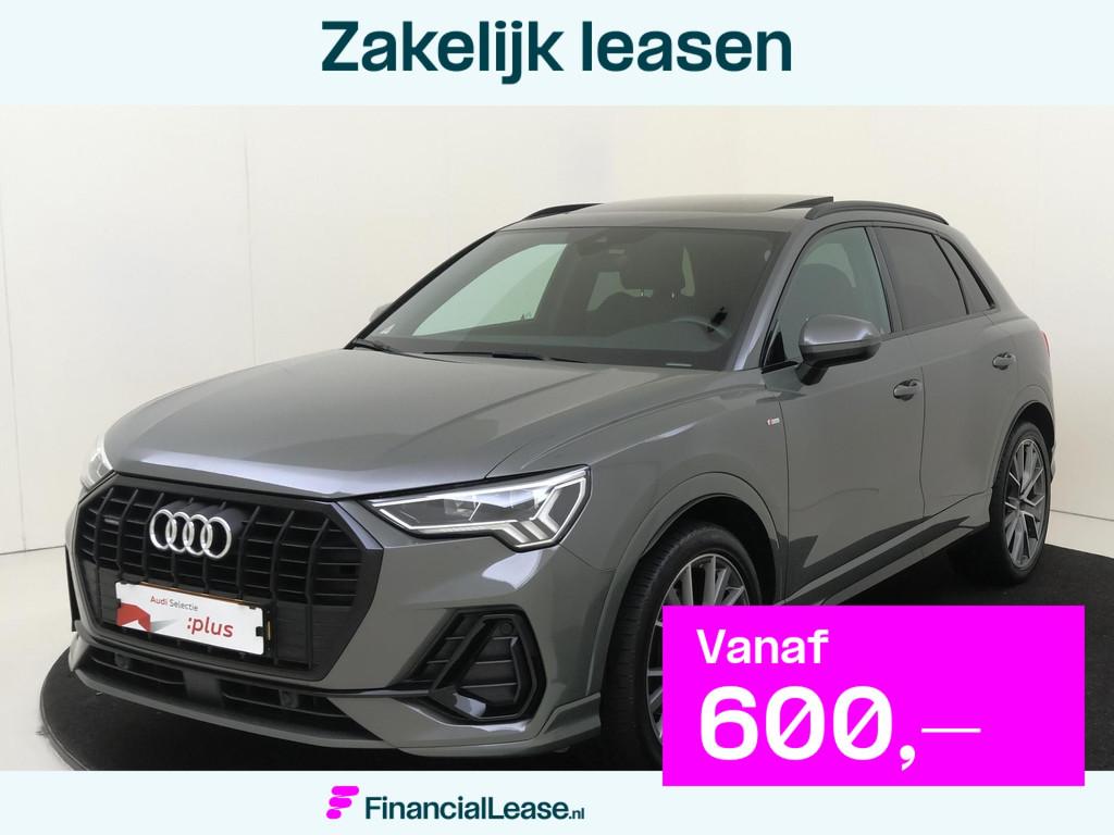 Audi Q3 40 TFSI quattro S Line Pro Line S | Panoramadak | Ba, 12 maanden, Parkeersensor, Gebruikt, Origineel Nederlands