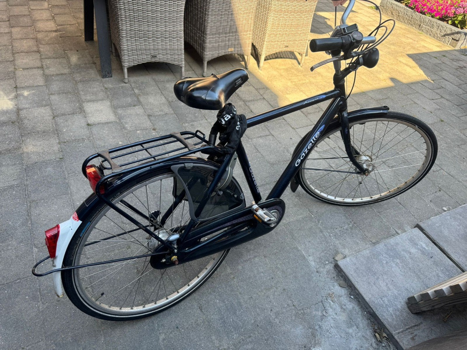 Gazelle Herenfiets - Goede Staat, Velgrem, Versnellingen, Ophalen of Verzenden, Gazelle