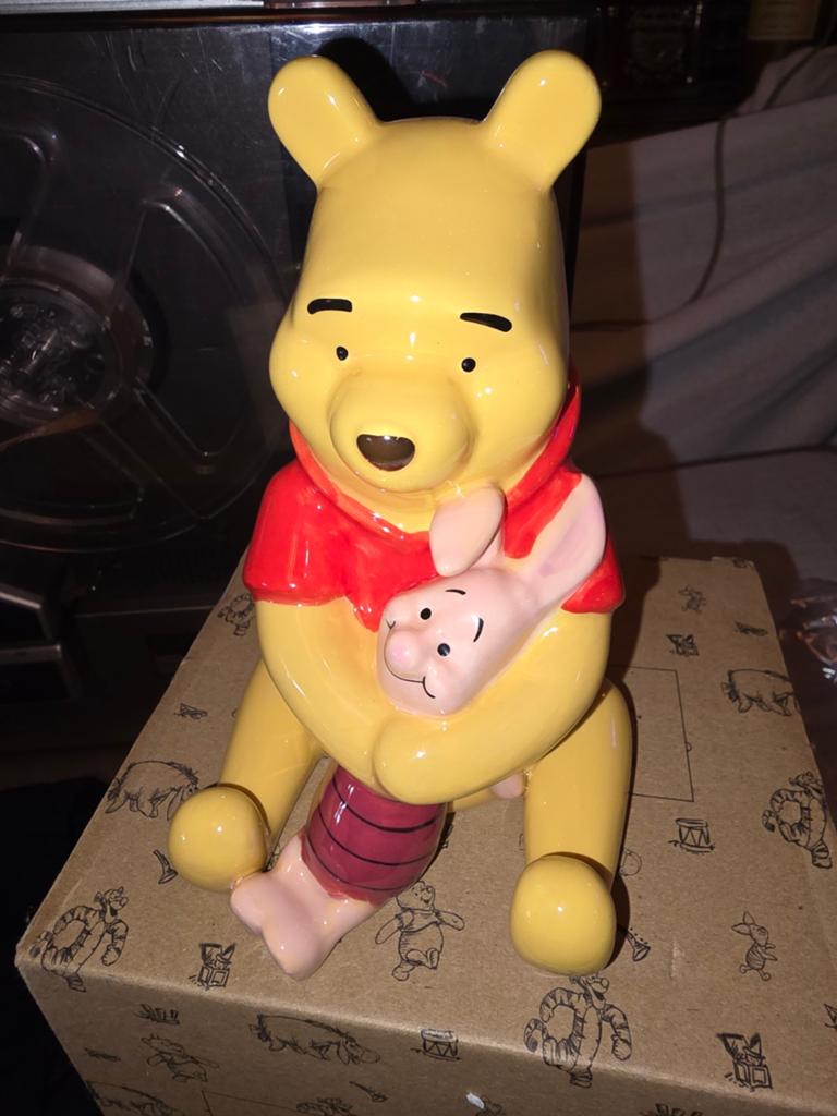 winnie the pooh  spaarpot  disney, Ophalen, Steen, Aardewerk of Keramiek, Dier