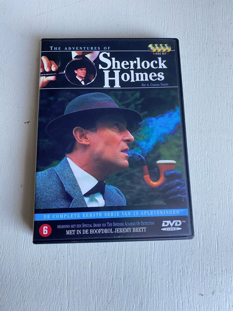 The Adventures of Sherlock Holmes Deel 1 - 4DVD Box, Engels, Seizoen 1, Nederlands, Overige genres