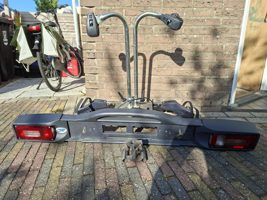 Electrische fietsendrager ANWB, Auto diversen, Fietsendragers, Gebruikt, Trekhaakdrager, Ophalen of Verzenden