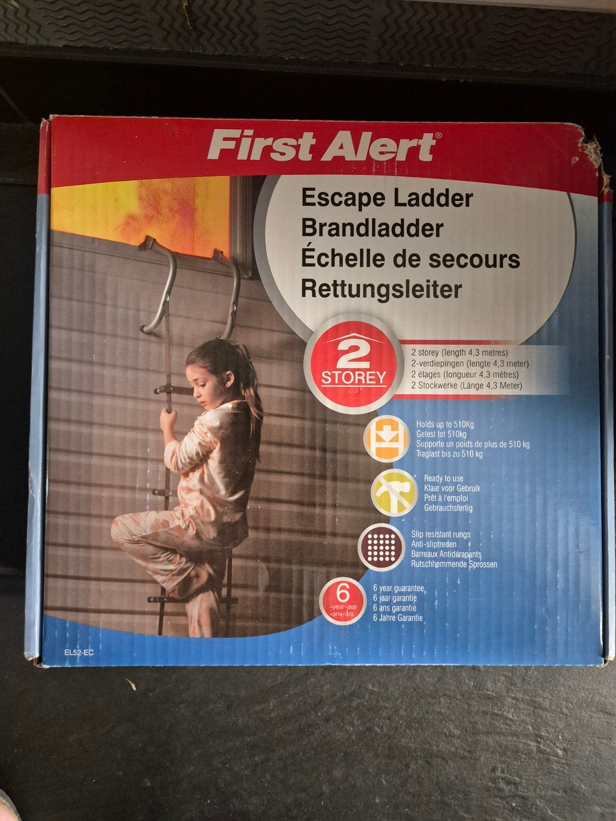 First Alert Vluchtladder Brandladder , Nieuw, Ophalen of Verzenden, Nieuw, Ladder, 2 tot 4 meter