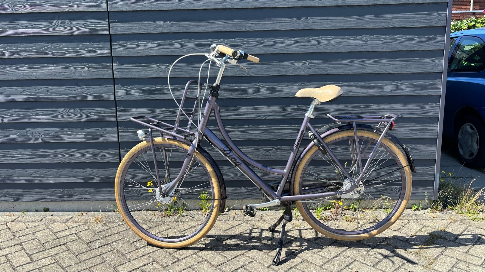 Batavus Diva Damesfiets - Zo goed als nieuw, Ophalen, 53 tot 56 cm, Velgrem, Versnellingen