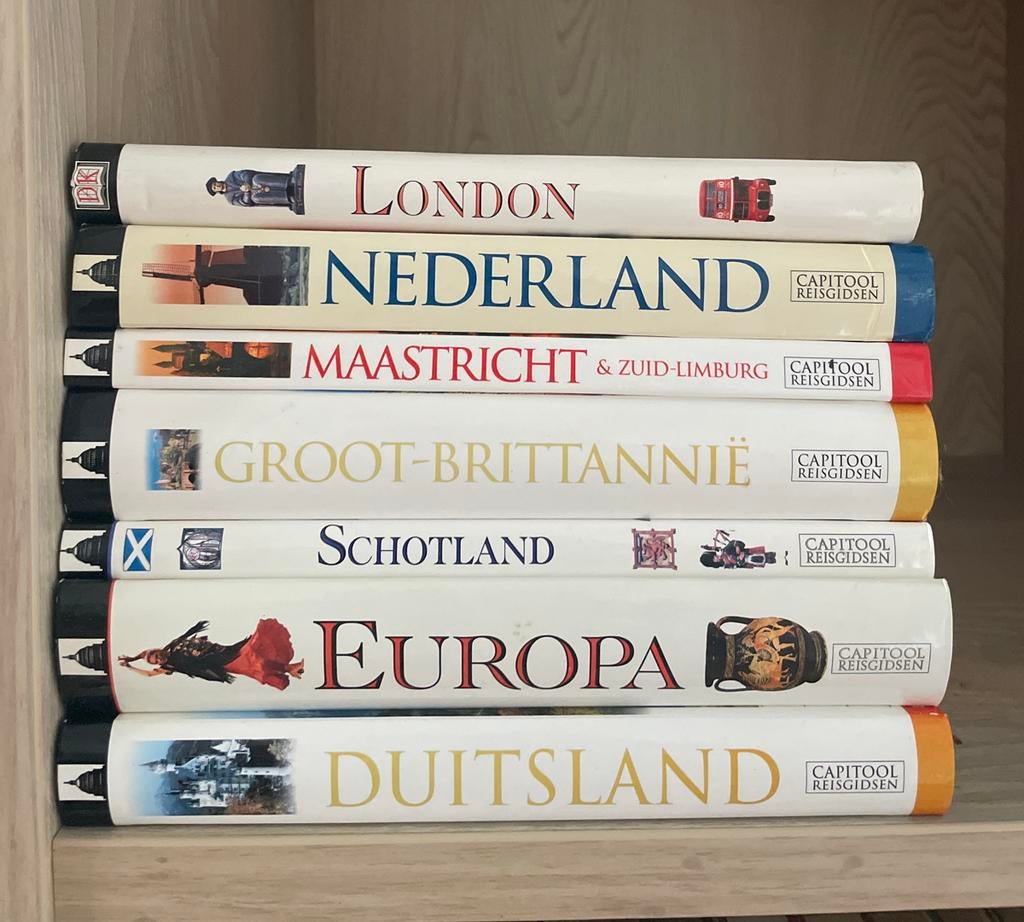 Capitool Reisgidsen: London, Nederland, Maastricht, Groot-Br, Boeken, Reisgidsen, Gelezen, Capitool, Europa, Ophalen of Verzenden