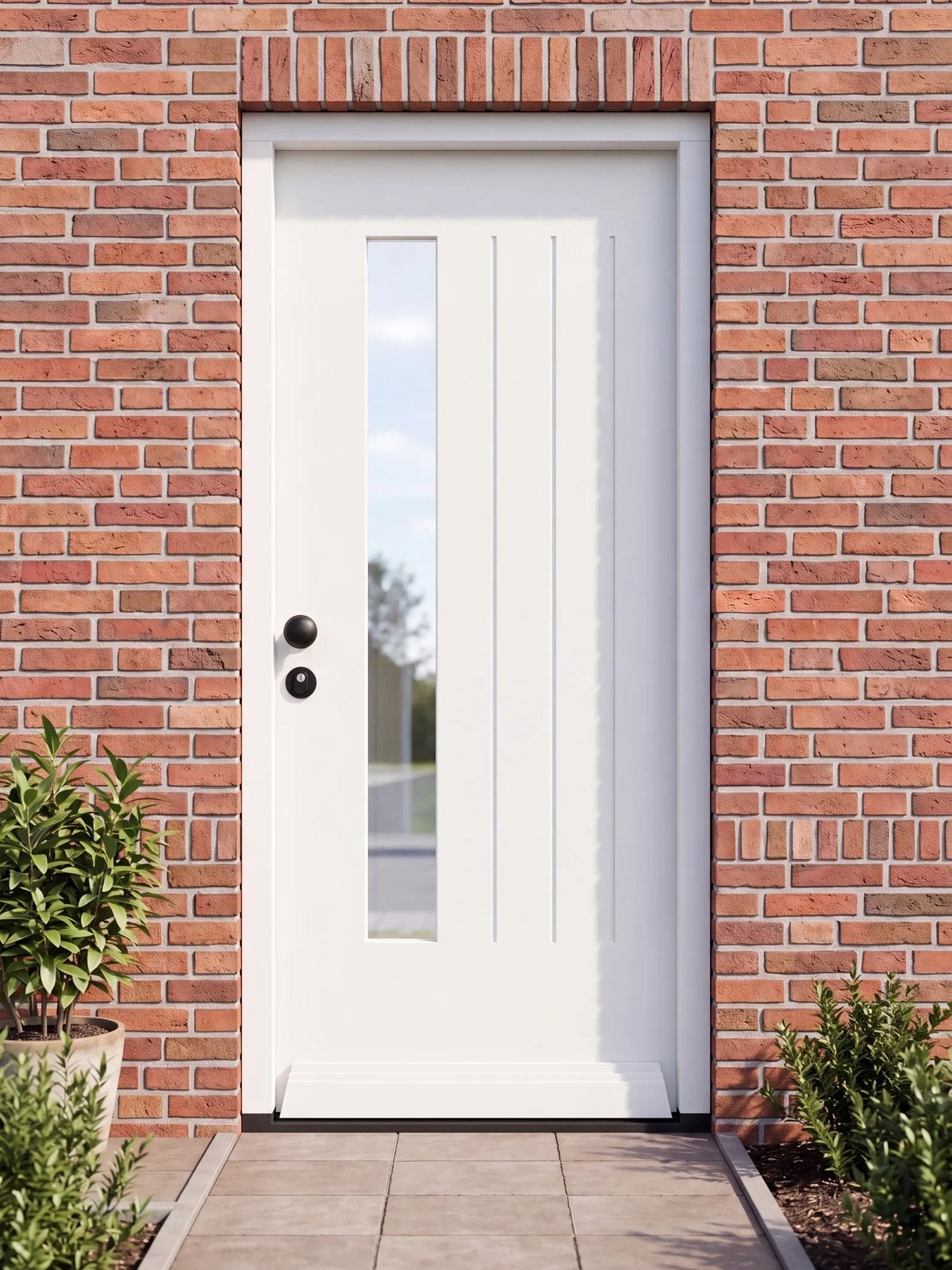 Voordeur L-237 919x2113MM 54 MM Nieuw, Nieuw, Ophalen of Verzenden, 200 tot 215 cm, Glas