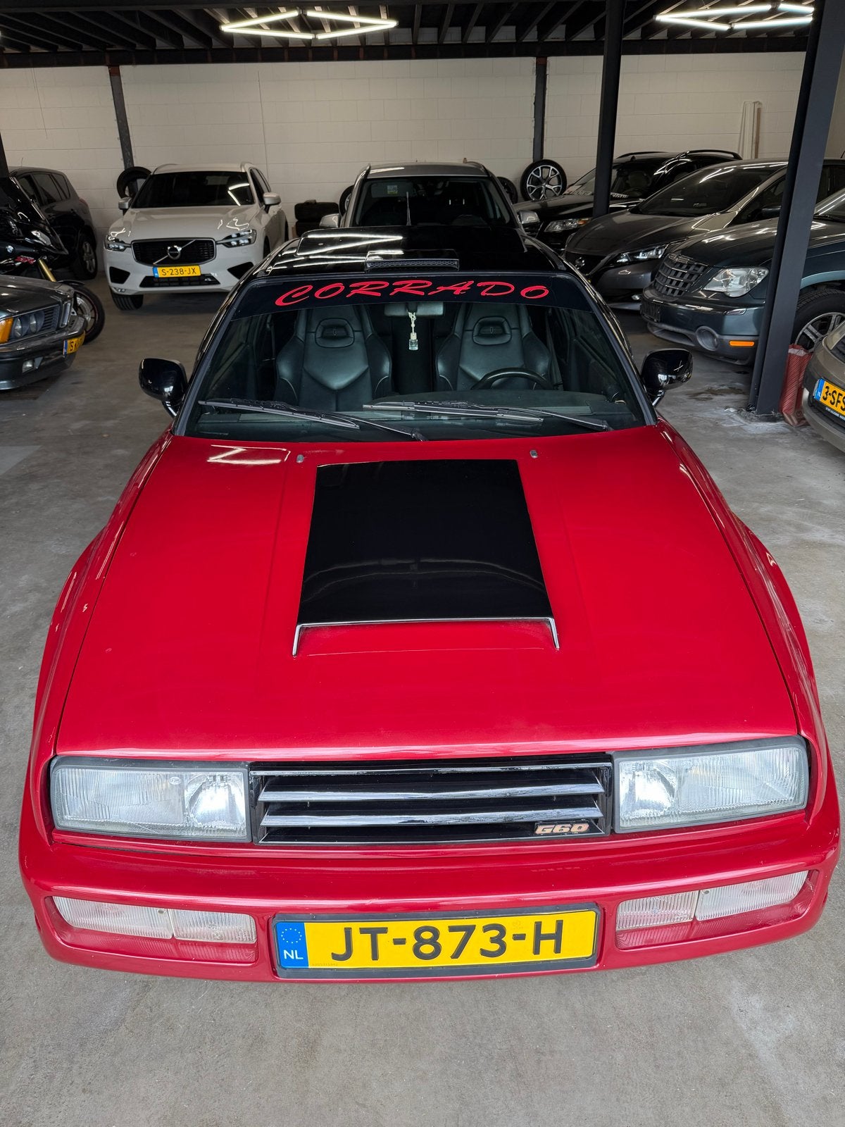 Volkswagen 1991 Rood, Auto's, Volkswagen, Corrado, Zwart, 49 €/maand, Handgeschakeld