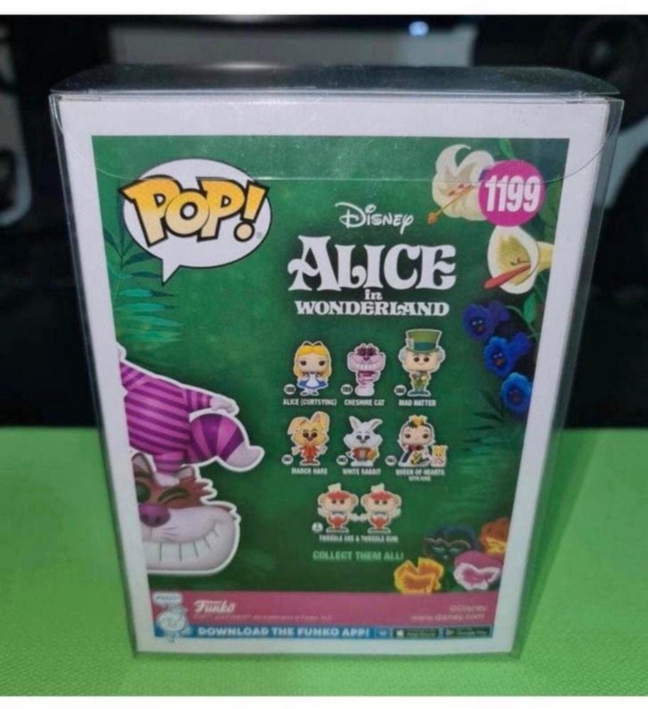 Funko Pop Cheshire Cat Flocked Glow #1199 Limited Chase ed, Nieuw, Ophalen of Verzenden, H, H