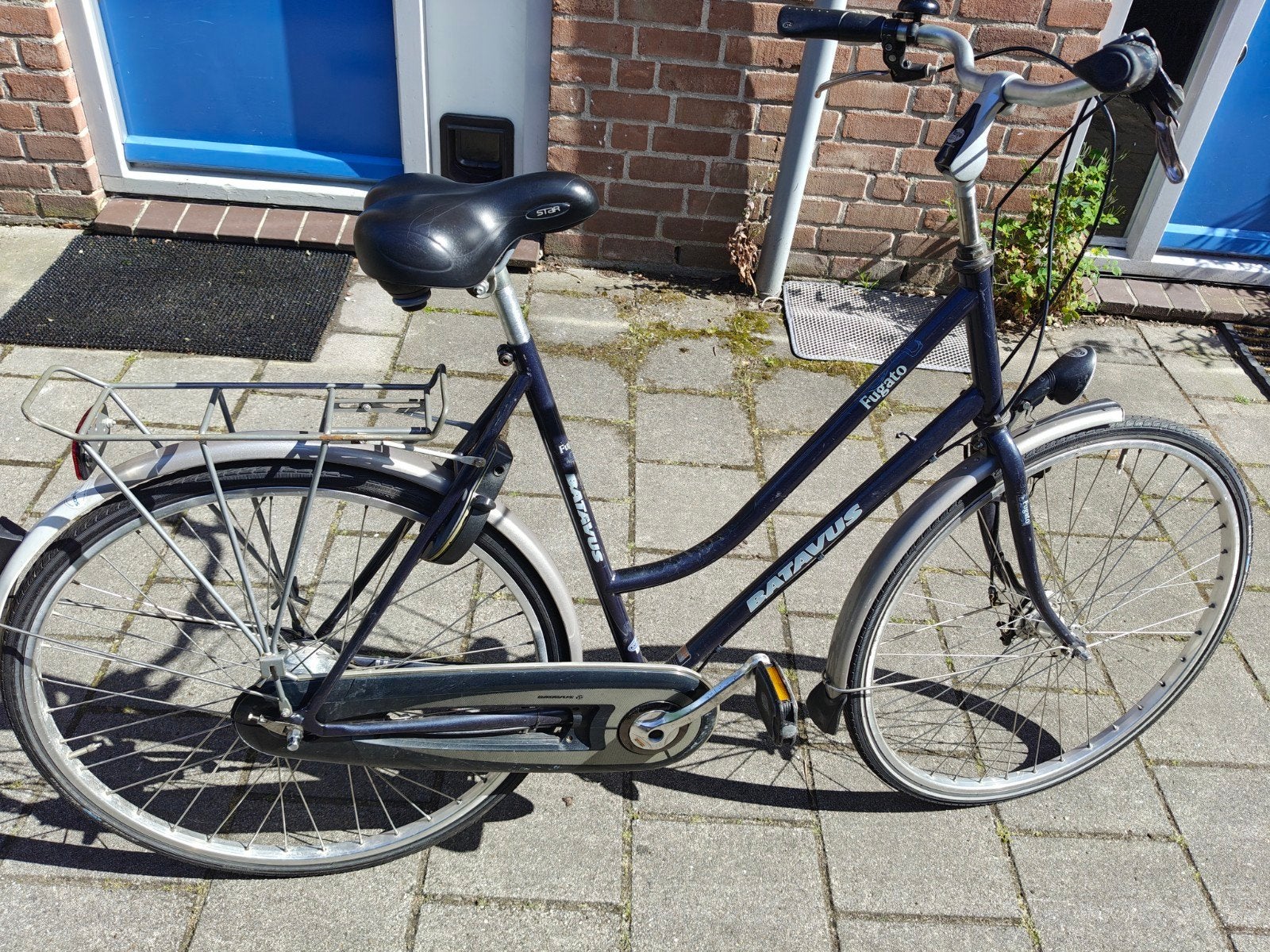 Mooie Batavus fiets in goede staat., Fietsen en Brommers, Fietsen | Dames | Damesfietsen, Gebruikt, Versnellingen, Batavus, 56 cm of meer