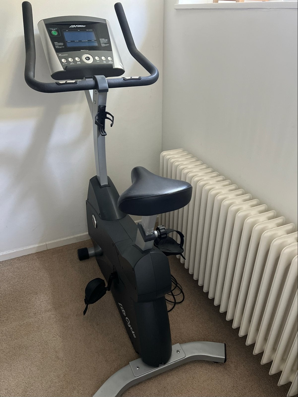 Life Fitness C1 Hometrainer, Sport en Fitness, Ophalen, Zo goed als nieuw, Metaal, Benen