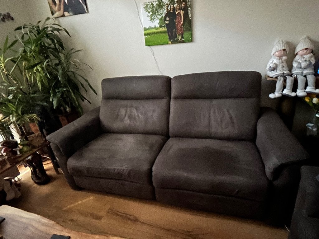 21/2 zits relaxbank, Ophalen, Overige maten, Microleder, 75 tot 100 cm