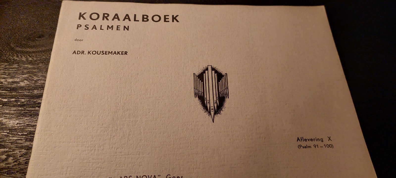 KORAALBOEK PSALMEN 91 TOT EN MET 100, Ophalen of Verzenden, Religie en Gospel