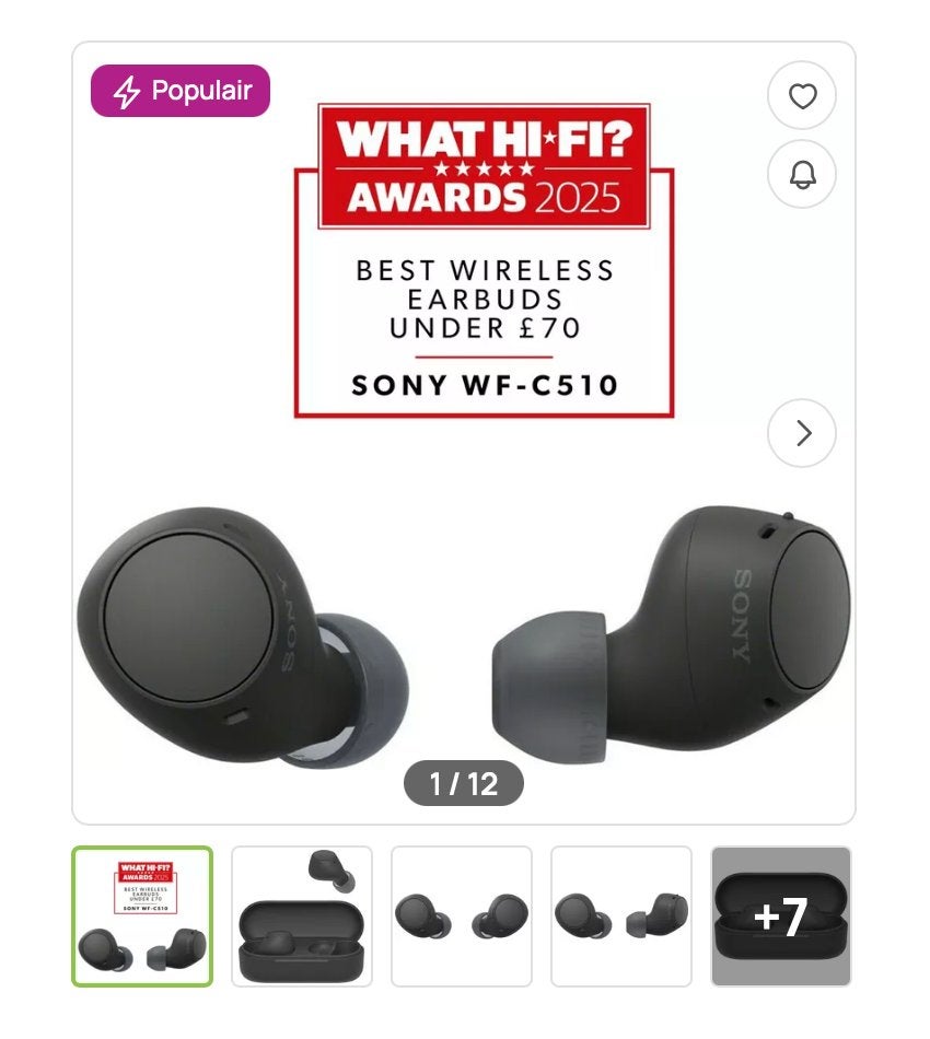 NIEUW: Sony WF-C510 Volledig Draadloze Oordopjes - Zwart, Audio, Tv en Foto, Koptelefoons, Nieuw, In-ear, Sony, Zwart, Bluetooth