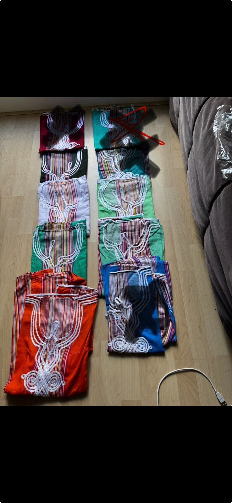 Marokaanse huisjurken gandora jalaba zomerjurk kaftan, Kleding | Dames, Ophalen of Verzenden, Nieuw, Maat 38/40 (M), Sjaal