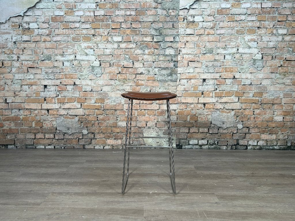 Cappellini Hi Pad Stool bruin bij TheReSales, Ophalen, Met voetsteun, 60 tot 90 cm, Zo goed als nieuw
