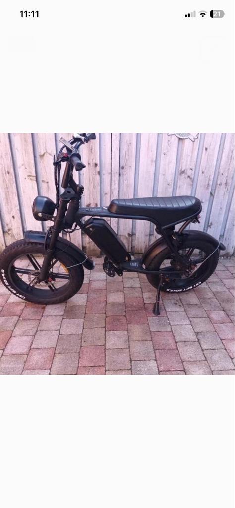 Fatbike V8, Overige merken, Versnellingen, Zo goed als nieuw, Schijfrem