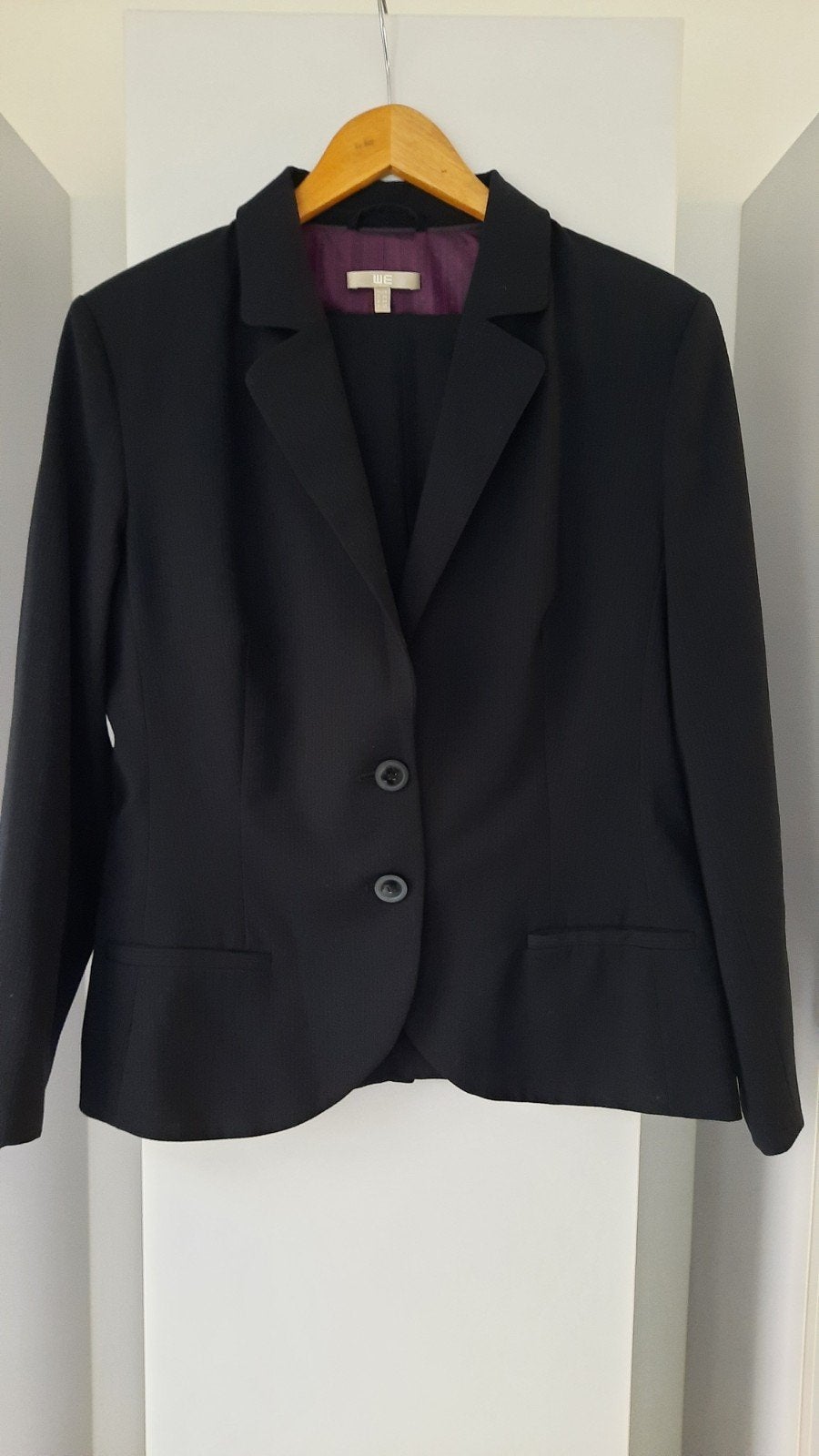 Elegant Zwart Damespak Maat 44 - Colbert & Pantalon, Kleding | Dames, Kostuum of Pak, WE, Zwart, Maat 42/44 (L)