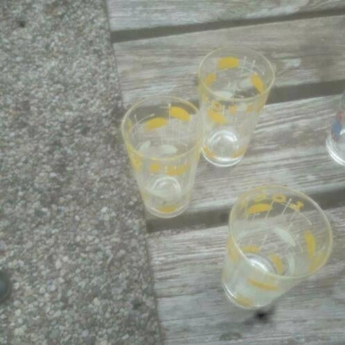 Limonade glaasjes, Ophalen of Verzenden, Zo goed als nieuw, Borrel- of Shotglas