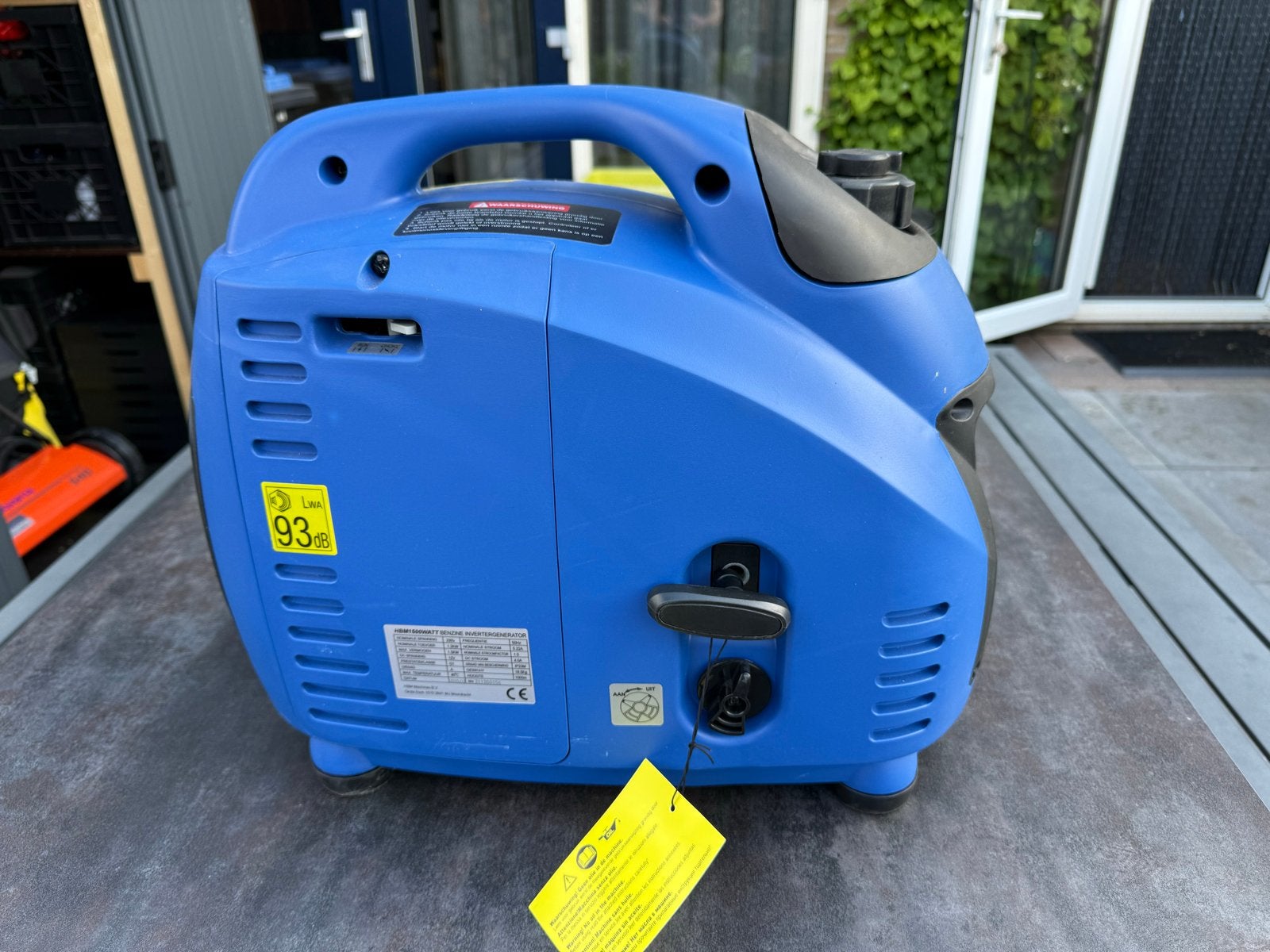 HBM 1500W Aggregaat, Ophalen, Zo goed als nieuw