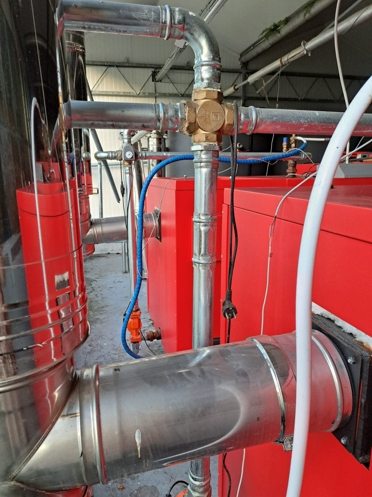 2 Complete Klimosz Maxi 200 pelletinstallatie NIEUW, Doe-het-zelf en Verbouw, Verwarming en Radiatoren, Ophalen, Klimosz, 150 cm of meer