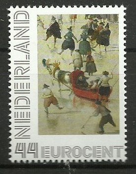 Geen persoonlijke zegels schilderijen serie uitgifte POST NL, Ophalen of Verzenden, Na 1940, Postfris