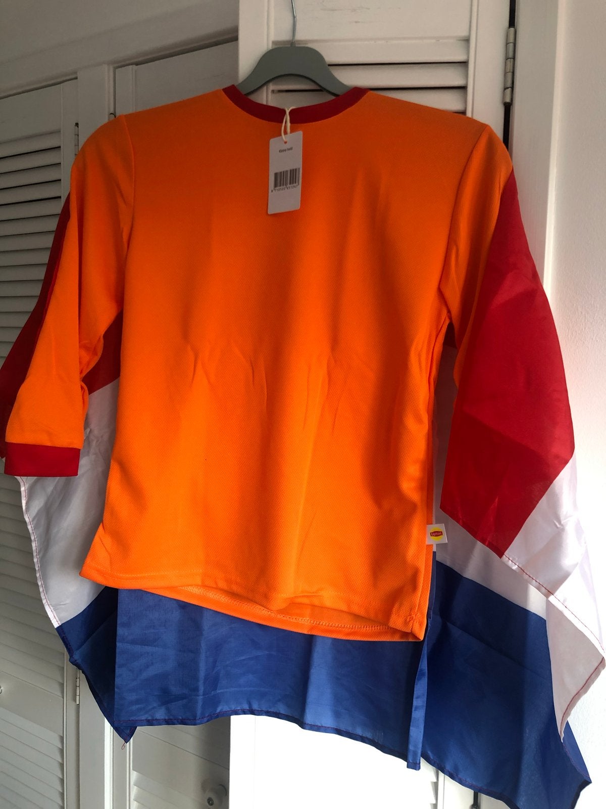 Nieuw Oranje Shirt met Nederlandse Vlag Cape voor Kinderen, Kinderen en Baby's, Kinderkleding | Overige, Nieuw, Jongen of Meisje