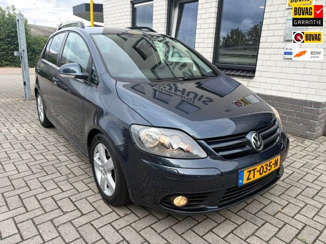 Volkswagen Golf Plus 1.4 Easyline / Trekhaak / Cruise Contro, Auto's, Stof, Gebruikt, 4 cilinders, Blauw
