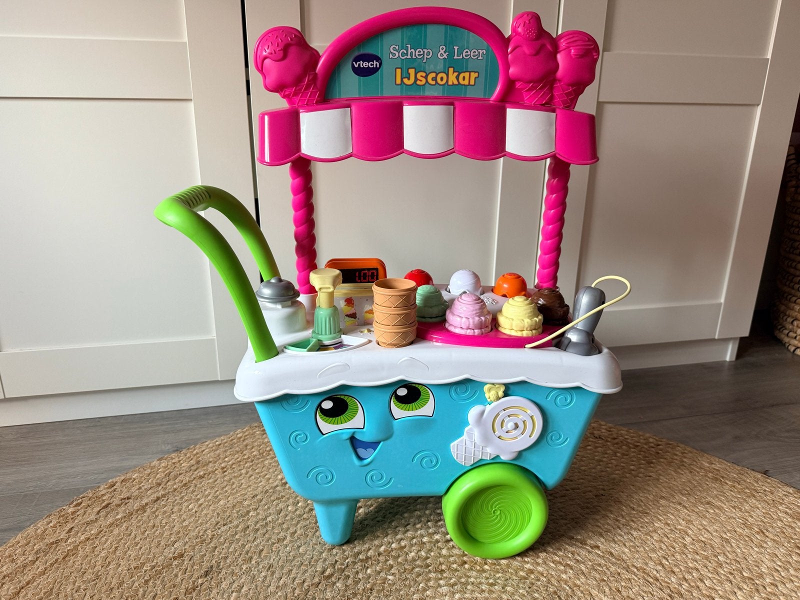 VTech Schep & Leer IJscokar - Interactief Speelgoed, Kinderen en Baby's, Speelgoed | Vtech, Ophalen, Zo goed als nieuw, 2 tot 4 jaar