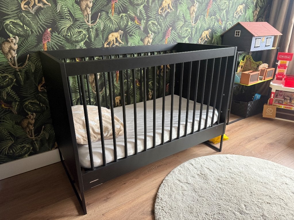 Ledikant-Kidsmill met matras, Ophalen, Gebruikt, Minder dan 140 cm, Matras