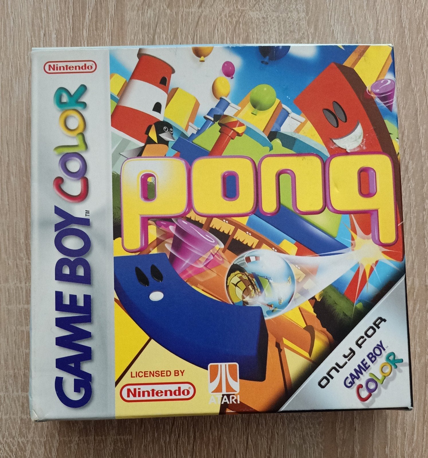 Pong Game Boy Color - Klassiek Atari spel, Ophalen of Verzenden, Zo goed als nieuw