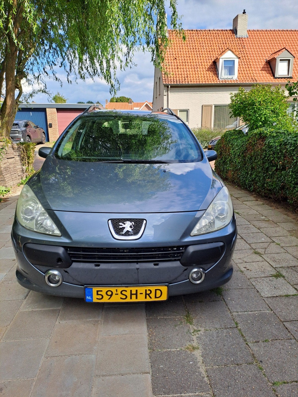 peugeot 307 1.6-16v stationwagon, Voorwielaandrijving, Zwart, Stationwagon, Handgeschakeld