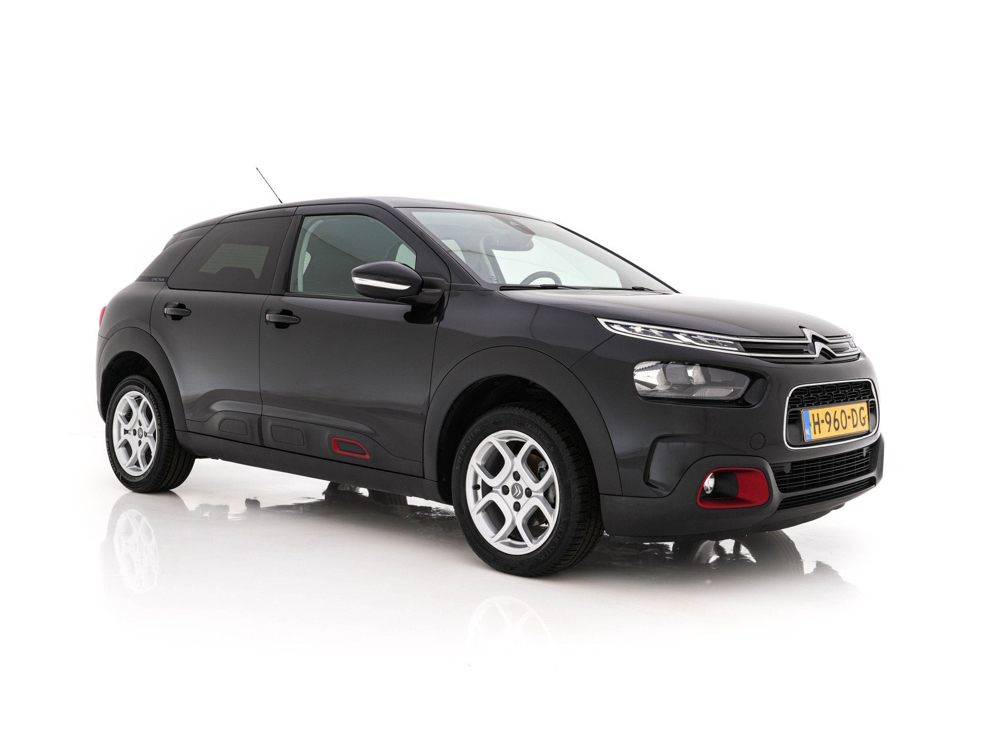 Citroën C4 Cactus 1.5 BlueHDi Business (INCL-BTW) *NAVI-FUL, Voorwielaandrijving, Stof, Gebruikt, Zwart