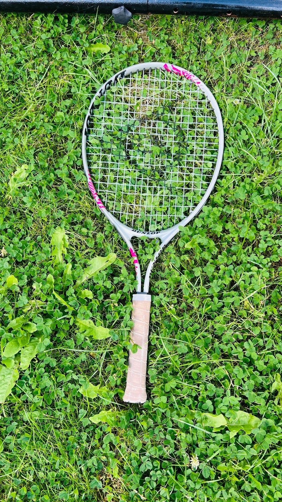 Dunlop force 25, Sport en Fitness, Tennis, L2, Gebruikt, Ophalen of Verzenden, Racket