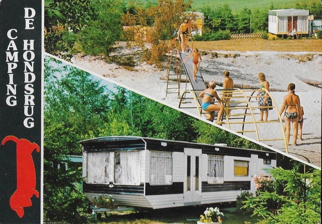 Pa14 Gelopen ansichtkaart Annen Camping De Hondsrug, Ophalen of Verzenden, 1980 tot heden, Gelopen