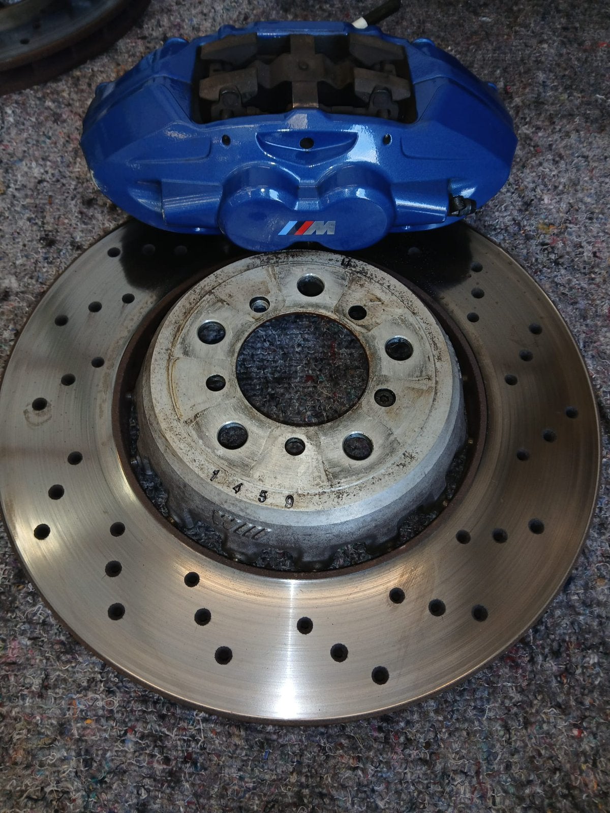 BMW M4 F82 2019/2020 remschijf + klauwen set, Ophalen, BMW