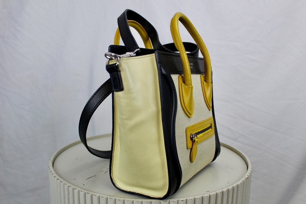 Celine Nano Luggage - 1215, Overige merken, Gebruikt, Celine, Zwart