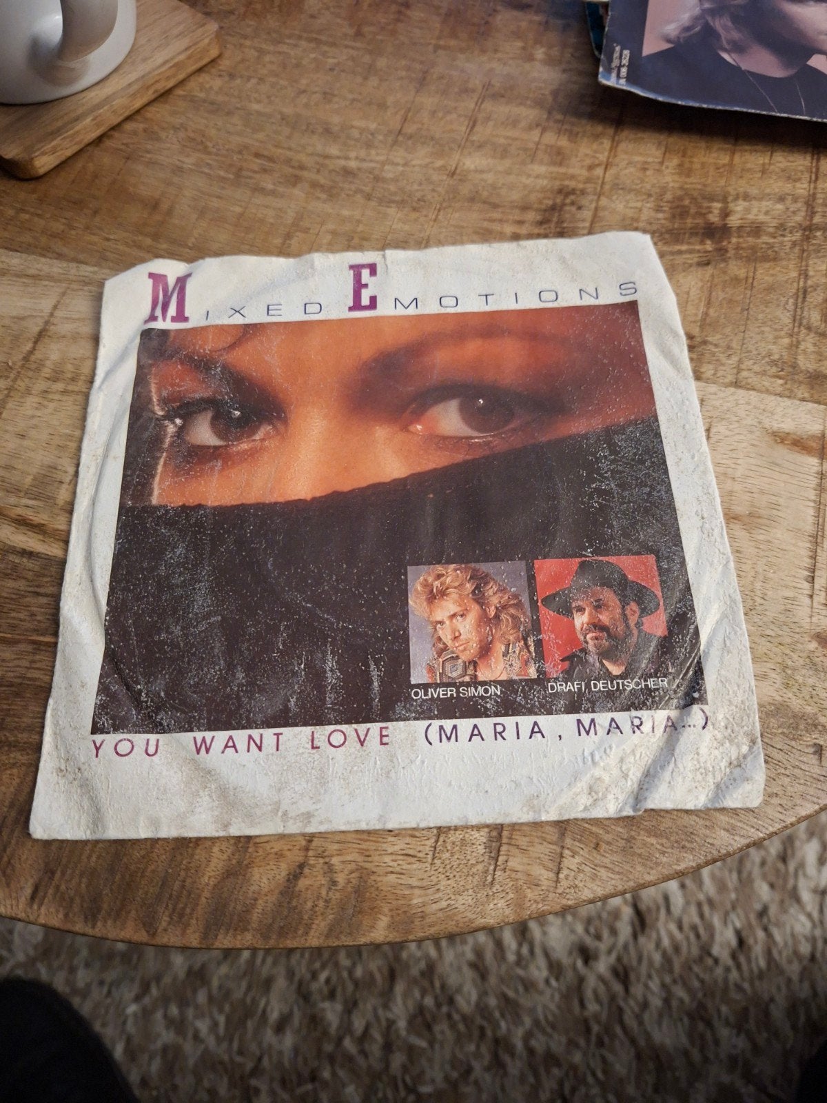mixed emotions  / you want love (maria maria), Ophalen of Verzenden, Zo goed als nieuw, Pop