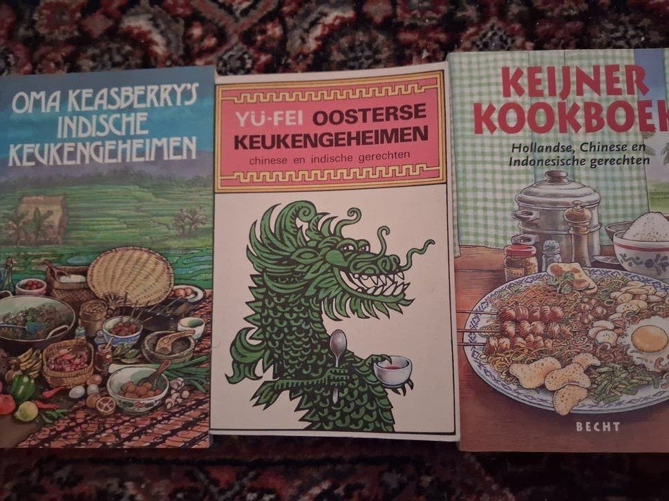 3 Indische en Oosterse kookboeken - Oma Keasberry's, Yu-Fei, Boeken, Gelezen, Oma Keasberry, Yu-Fei, Hoofdgerechten, Azië en Oosters