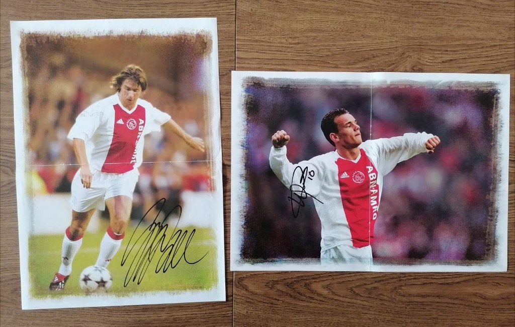 15x Posters Ajax spelers format A3, Verzamelen, Sportartikelen en Voetbal, Verzenden, Zo goed als nieuw, Ajax, Poster, Plaatje of Sticker