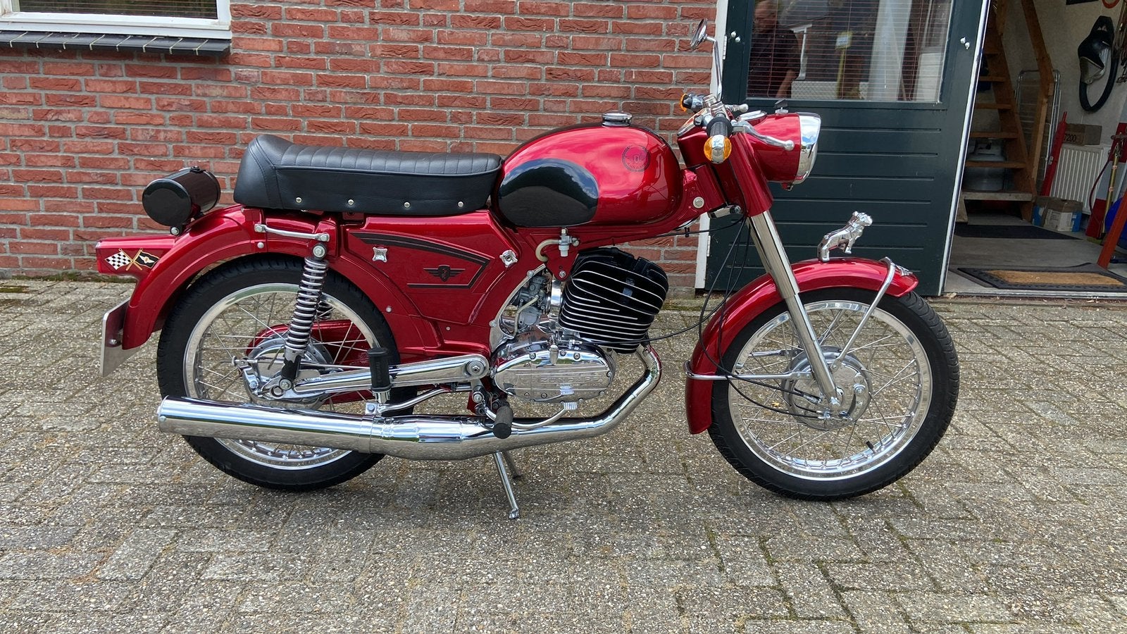 Zundapp KS 125 special ZEER UNIEK NIEUWSTAAT MEMBRAAM, Ophalen