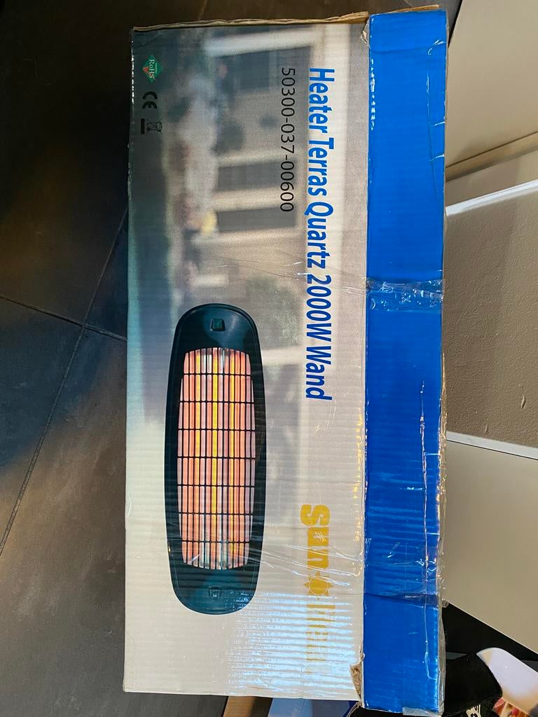 Terras heater / verwarming 2000 watt werkt perfect, Ophalen of Verzenden, Zo goed als nieuw