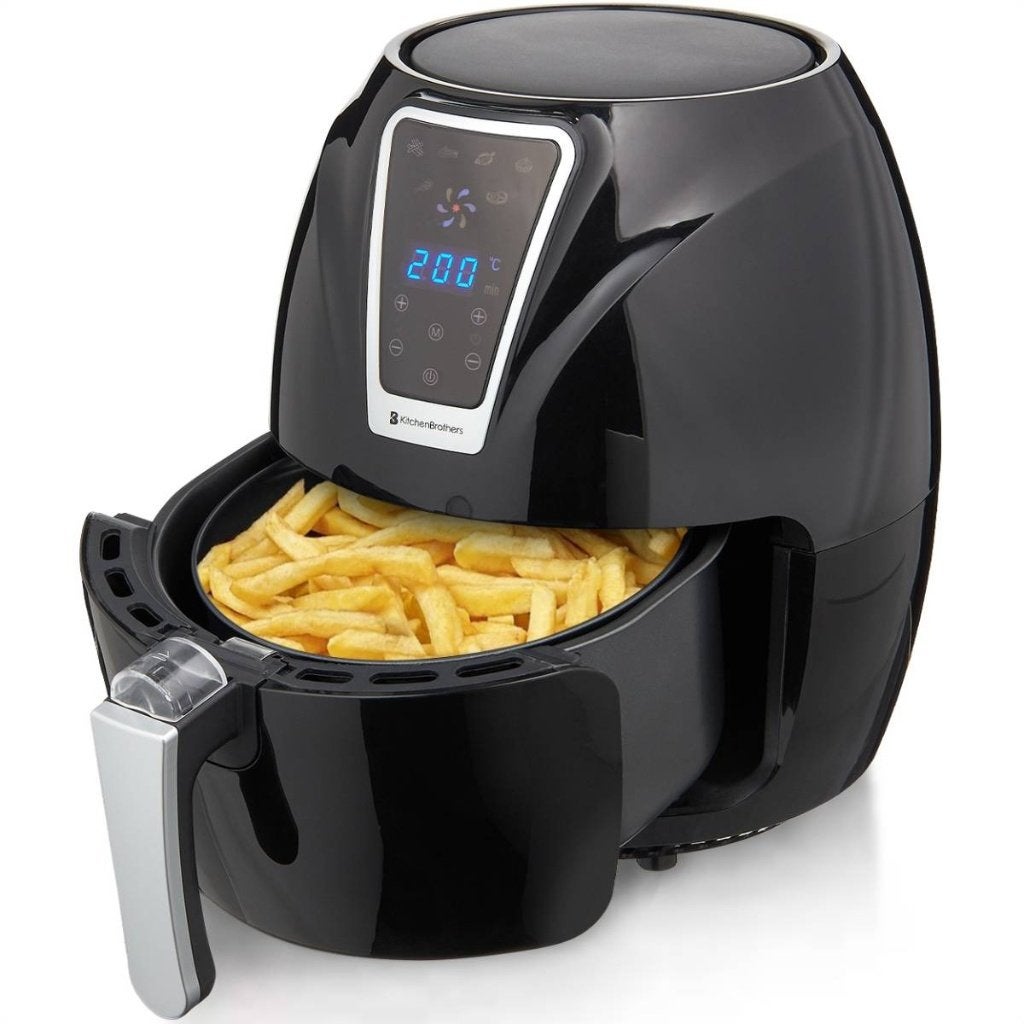Te Koop: Een airfryer van Kitchen Brothers, model KBN696. , Ophalen of Verzenden, Gebruikt, Airfryer