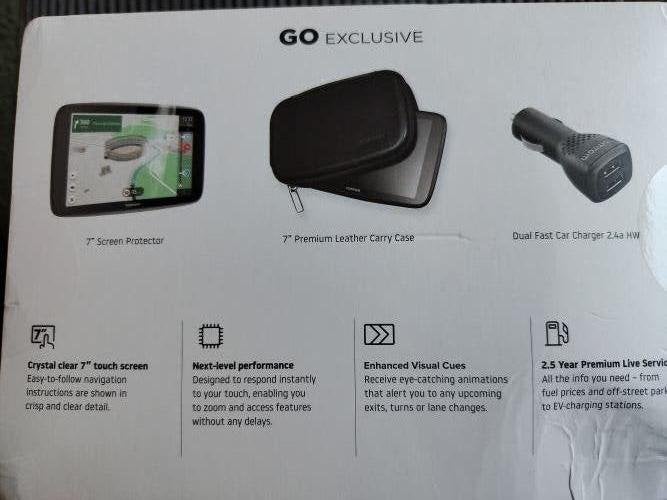TomTom Go Exclusive Premium Pack7 Inch Navigatie World Maps, Ophalen of Verzenden, Nieuw