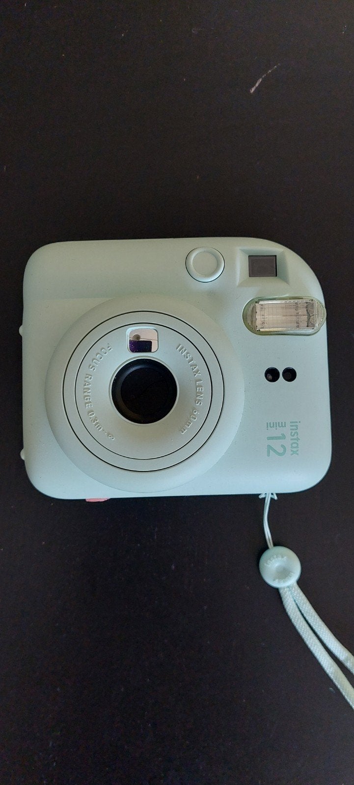 Fujifilm Instax Mini 12 Instant Camera - Mint Groen, Instant camera, Zo goed als nieuw, Fujifilm, Draagriem