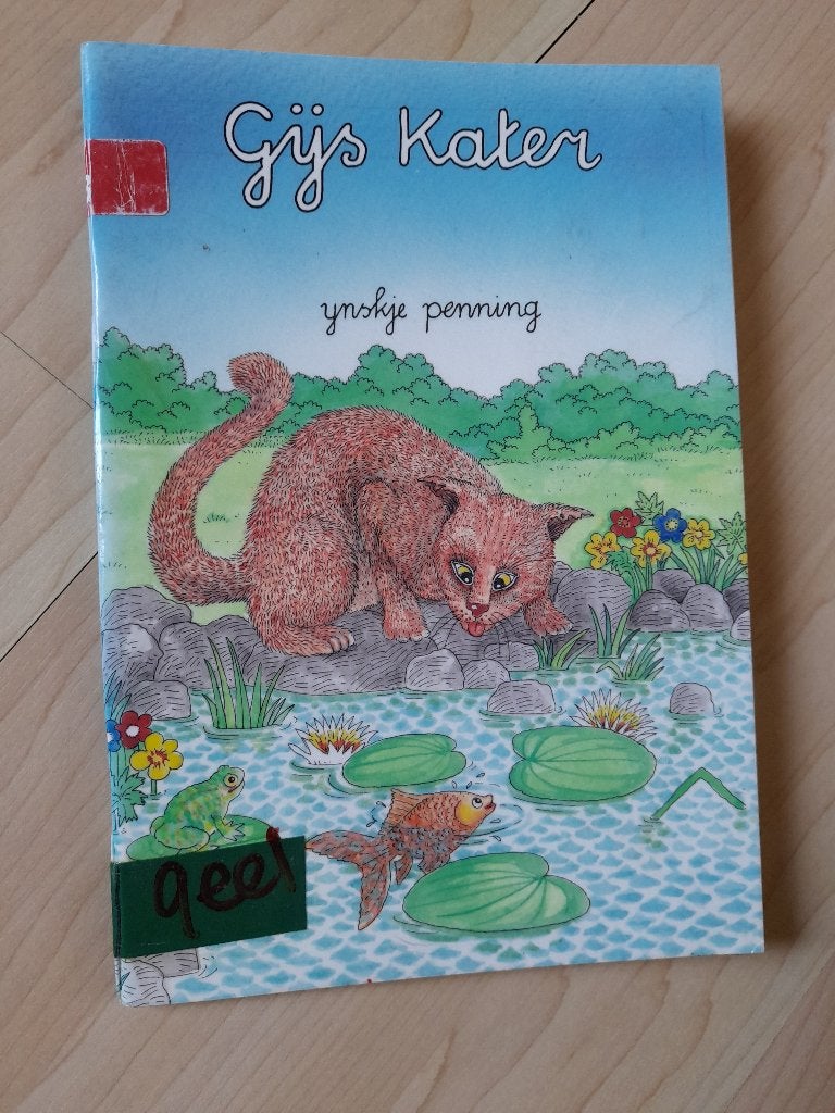 GIJS KATER door Ynskje Penning Serie De Pluizebol AVI 3, Ophalen of Verzenden, Gelezen, Sprookjes