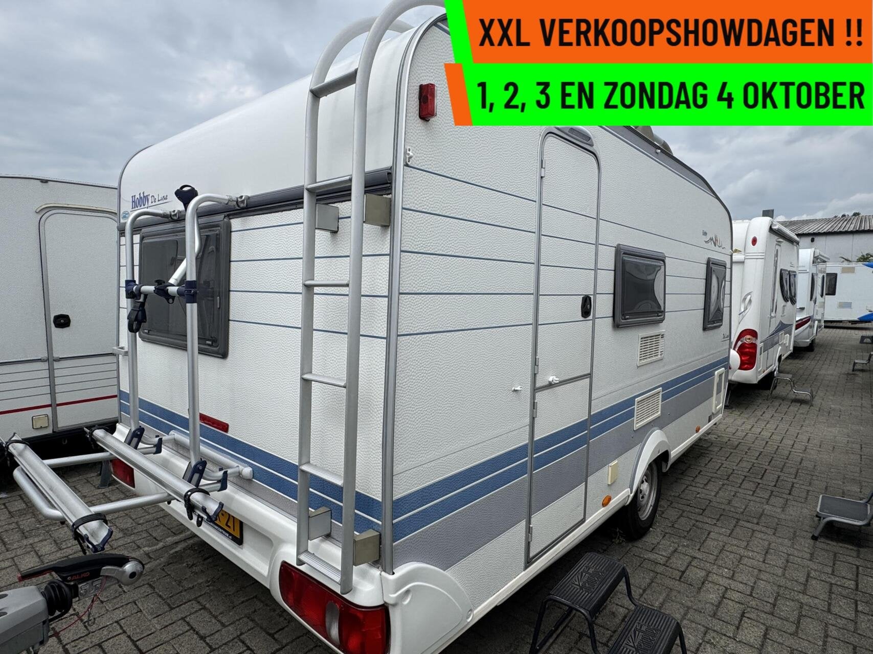 Hobby 440 - XXL VERKOOPSHOW 1,2,3 & 4 OKT. 10-17 UUR, Hobby, Bedrijf, 6 tot 7 meter, Douche