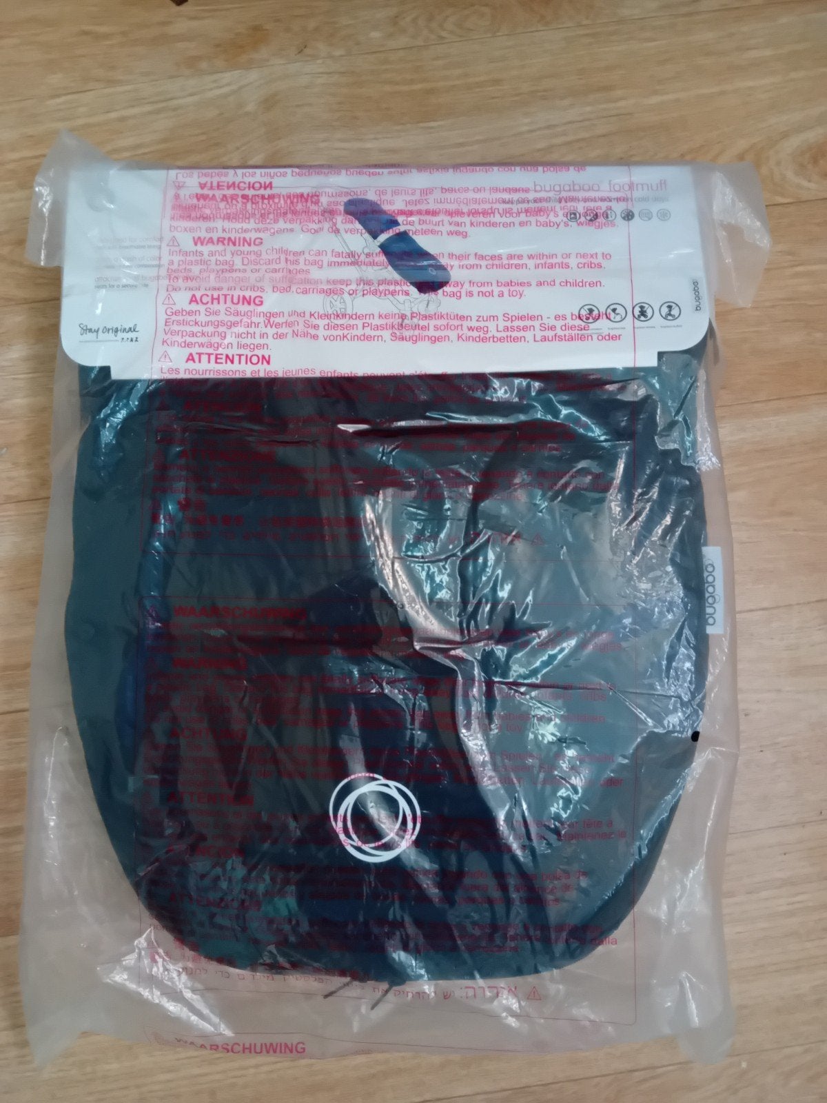 Bugaboo Voetenzak Zwart - Nieuw in verpakking, Kinderen en Baby's, Ophalen of Verzenden, Nieuw