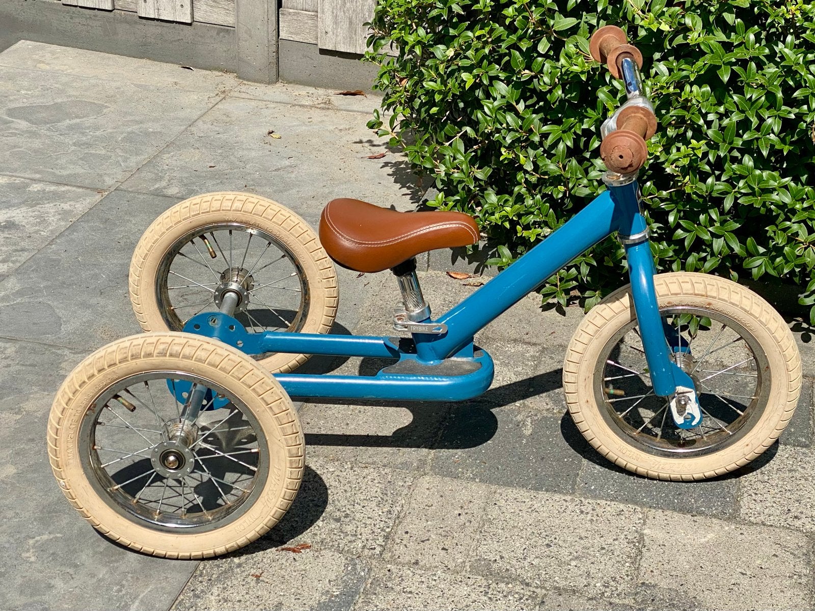 TRYBIKE 2-in-1 Loopfiets - Blauw, Kinderen en Baby's, Speelgoed | Buiten | Voertuigen en Loopfietsen, Ophalen, Gebruikt, Loopfiets